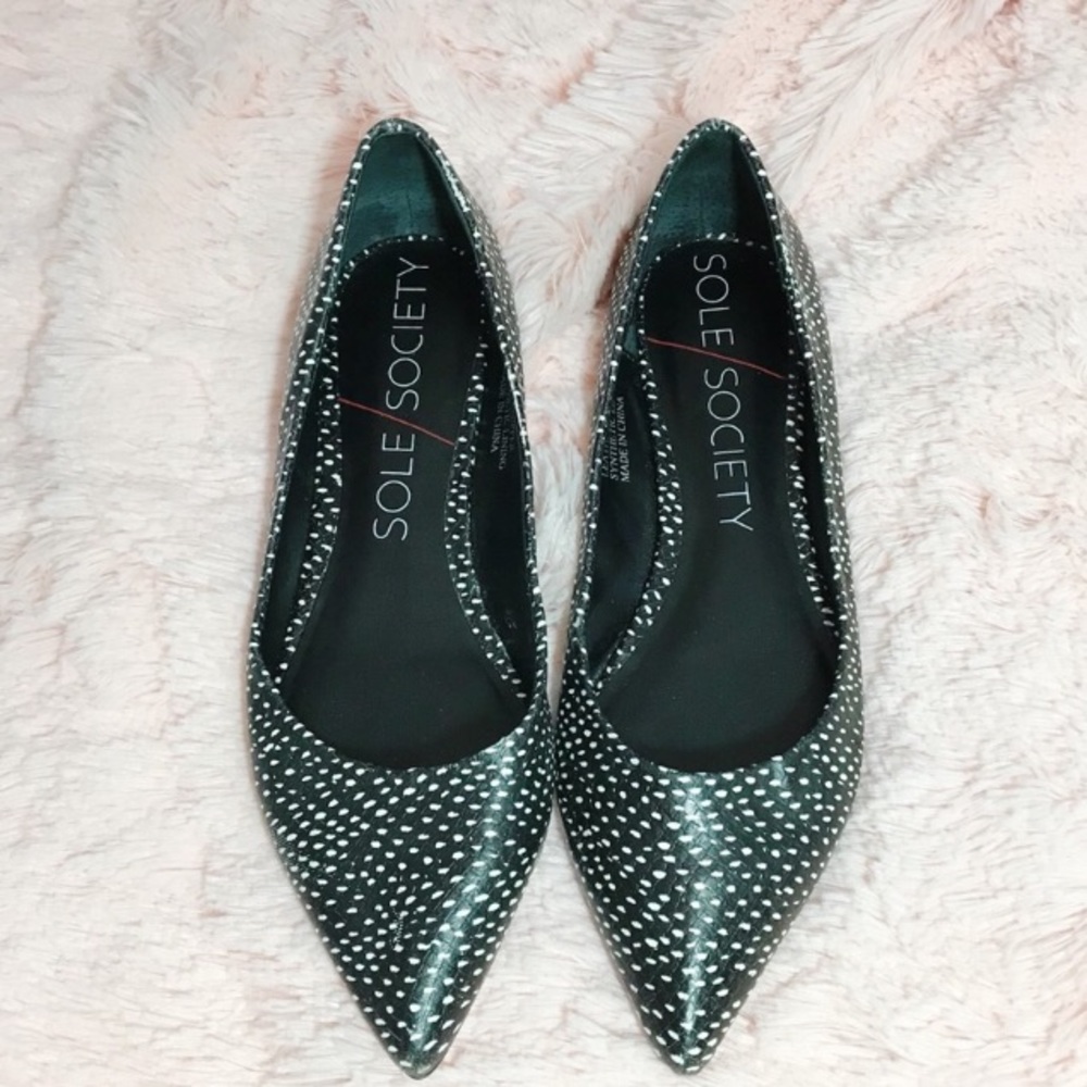 Sole Society Polka Dot flats